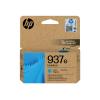 HP 937e EvoMore - Cyan - original - Tintenpatrone - für Officejet Pro 9110b