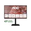 AOC 27E4CV - LED-Monitor - 68.6 cm (27") - 1920 x 1080 Full HD (1080p) @ 120 Hz - IPS - 300 cd / m² - 1500:1 - 4 ms - HDMI, DisplayPort, USB-C - Lautsprecher - Schwarz