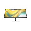 HP 534pm - Series 5 Pro - LED-Monitor - gebogen - 86.4 cm (34") - 3440 x 1440 WQHD @ 100 Hz - VA - 400 cd / m² - 4000:1 - 5 ms - HDMI, DisplayPort, USB-C - Jet Black, natürliches Silber (Ständer) - Smart Buy