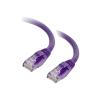 Kabel / 5 m Mlded / Btd Purple CAT5E PVC UTP P
