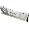 Kingston FURY Renegade - DDR5 - Modul - 16 GB - DIMM 288-PIN - 7600 MT / s / PC5-60800 - CL38 - 1.45 V - ungepuffert - on-die ECC - Weiß & Silber