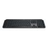 Logitech MX Keys S - Tastatur - hinterleuchtet - kabellos - Bluetooth LE - AZERTY - Belgien - Tastenschalter: Scissor-Key - Graphite