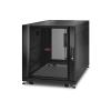 APC NetShelter SX - Schrank Netzwerkschrank - Schwarz - 12U - 48.3 cm (19") - TAA-konform - für P / N: SMX2000RMLV2UNC, SRT5KRMXLT-5KTF, SURT48RMXLBP