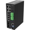 Axis D8208-R - Switch - industriell - managed - 8 x 10 Gigabit Ethernet - Desktop - PoE++ (480 W) - für AXIS A1610-B, C1410, P1385-E, W400, Camera Station S1216 Recording Server, S1296