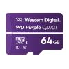 WD Purple WDD064G1P0C-85AEL0 - Flash-Speicherkarte - 64 GB - UHS-I U1 / Class10 - microSDXC - lila
