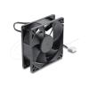 Delock - Lüftungseinheit - axial - 80 mm - Schwarz