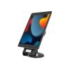 Compulocks Universal Tablet Grip and Security Stand - Aufstellung - für Tablett - verriegelbar - Schwarz - Schreibtisch