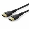 StarTech.com 1.5m (4.9ft) Premium High Speed HDMI Cable with Ethernet, 4K - Premium Highspeed - HDMI-Kabel mit Ethernet - HDMI männlich zu HDMI männlich - 1.5 m - abgeschirmt - Schwarz - unterstützt 4K 60 Hz (4096 x 2160), HDR-Support, robust, passiv