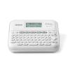 Brother P-Touch PT-D410 - Beschriftungsgerät - s / w - Thermotransfer - 18 mm Breite - 180 dpi - bis zu 20 mm / Sek. - USB - Cutter - 5-zeiliger Druck, Druckvorschau, Spiegelschrift, Vertikaler Druck - Grau, weiß