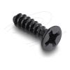 Delock - Schrauben-Kit - M3 x 10 mm - Schwarz (Packung mit 50)