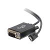 C2G USB 2.0 USB C to DB9 Serial RS232 Adapter Cable Black - Kabel USB / seriell - DB-9 (M) zu 24 pin USB-C (M) - umkehrbarer C-Stecker - Schwarz