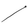 StarTech.com Kabelbinder 100x2 mm - Selbstsichernde Nylon-Kabelbinder mit Gebogener Spitze, Bündeldurchmesser bis zum 22 mm, 8 kg Zugfestigkeit, 94V-2 / UL, 1000 Stück - Schwarz (CBMZT4BK) - Kabelbinder - 10.16 cm - Schwarz - TAA-konform (Packung mit 1