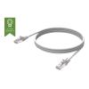 0,5 m CAT6 Kabel - RJ45 (m) zu RJ45 (m) - UTP - CAT 6 - 250 MHz - 24 AWG - mit Knickschutz - weiß