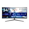 Philips Evnia 6000 34M2C6500 - OLED-Monitor - Gaming - gebogen - 86.36 cm (34") - 3440 x 1440 WQHD @ 175 Hz - 1000 cd / m² - 1000000:1 - DisplayHDR 400 True Black - 0.03 ms - 2xHDMI, DisplayPort - Dark Slate