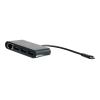 C2G USB C Ethernet and 3 Port USB Hub Black - Hub - 3 Ports - Netzwerkadapter - USB-C - Gigabit Ethernet x 1 + USB 3.0 x 3 - Schwarz
