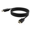 1 m DisplayPort zu HDMI Kabel - 4k 60 Hz - DP Version 1.3 - vergoldete Stecker - HDMI 2.0 unterstützt Hotplug - DP (m) zu HDMI (m) - Außendurchmesser 6,0 mm - 30 AWG - schwarz