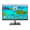 Philips E-line 245E1S - LED-Monitor - 61 cm (24") (23.8" sichtbar) - 2560 x 1440 QHD @ 75 Hz - IPS - 250 cd / m² - 1000:1 - 4 ms - HDMI, VGA, DisplayPort - Textured Black