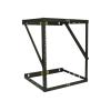 Eaton Tripp Lite Series 12U Wall Mount Open Frame Rack Cabinet Wallmount Heavy Duty - Schrank offener Rahmen - 2 Pfosten - geeignet für Wandmontage - Schwarz - 12U - 48.3 cm (19")