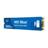 WD Blue SA510 WDS500G3B0B-00AXS0 - SSD - 500 GB - intern - M.2 2280 - SATA 6Gb / s