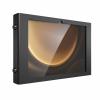 Compulocks Galaxy Tab S9+ / S9FE+ 12.4" Apex Secured Enclosure Wall Mount - Gehäuse - tragbare, freiliegende Front- / Rückkamera und Sensoren - für Tablett - verriegelbar - Metallrahmen - Schwarz - Bildschirmgröße: 27.9 cm (12.4") - auf Bodenstativ monti
