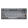 CHERRY KW 300 MX - Tastatur - 75% - compact - hintergrundbeleuchtet - kabellos - Bluetooth 5.2, USB-C - QWERTZ - Deutsch - Tastenschalter: CHERRY MX2A Silent Red - Schwarz