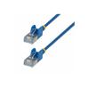 Startech - Patch-Kabel - RJ-45 (M) zu RJ-45 (M) - 2 m - 3.7 mm - U / FTP - CAT 6a - ohne Haken, ultra-schlank, stabiler Kupfer - Blau