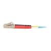 C2G LC-LC 10Gb 50 / 125 OM3 Duplex Multimode PVC Fiber Optic Cable (LSZH) - Netzwerkkabel - LC Multi-Mode (M) zu LC Multi-Mode (M) - 5 m - 5 m - Glasfaser - Duplex - 50 / 125 Mikrometer - OM3 - halogenfrei - Aquamarin