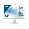 AOC 24P1 / GR - LED-Monitor - 60.5 cm (23.8") - 1920 x 1080 Full HD (1080p) @ 60 Hz - IPS - 250 cd / m² - 1000:1 - 5 ms - HDMI, DVI, DisplayPort, VGA - Lautsprecher - Grau