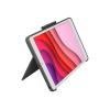 Logitech Combo Touch Detachable Keyboard Case for iPad (10th gen) - Tastatur und Foliohülle - mit Trackpad - hintergrundbeleuchtet - Apple Smart connector - QWERTY - US International - Oxford Gray - für Apple 10.9-inch iPad (10. Generation)