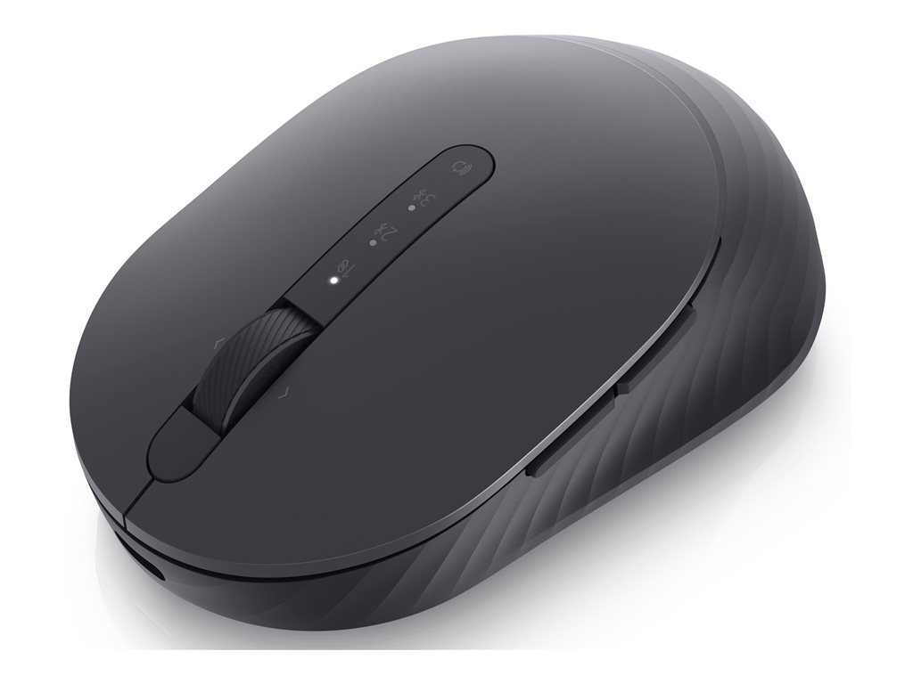 Dell Premier MS7421W - Maus - optisch - 7 Tasten - kabellos - 2.4 GHz, Bluetooth 5.0 - kabelloser Empfänger (USB) - Graphite Black - mit 3 years NBD Advance Exchange