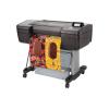 HP DesignJet Z6 PostScript - 610 mm (24") Großformatdrucker - Farbe - Tintenstrahl - Rolle (61 cm) - 2400 x 1200 dpi - bis zu 1.4 Min. / Seite (einfarbig) / bis zu 1.4 Min. / Seite (Farbe) - Kapazität: 1 Rolle - Gigabit LAN, USB-Host - Cutter