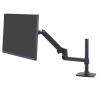 LX Desk Mount LCD Monitor Arm, Tall Pole, Matte Black