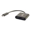 C2G USB C to 4K HDMI Adapter with Power Delivery - Externer Videoadapter - USB-C - HDMI - Schwarz