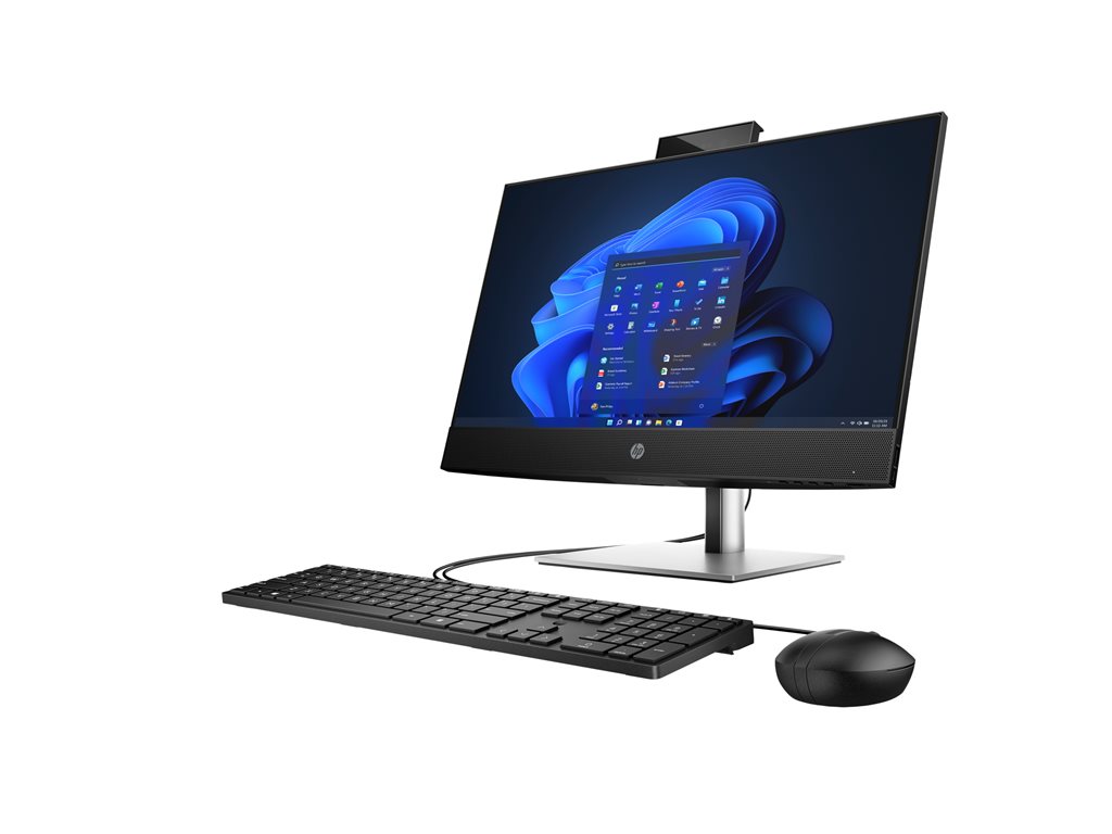 HP ProOne 440 G9 - All-in-One (Komplettlösung) - Core i7 i7-14700T / 1.3 GHz - RAM 16 GB - SSD 512 GB - NVMe - UHD Graphics 770 - 1GbE, Wi-Fi 6E, Bluetooth 5.3 - WLAN: 802.11a / b/g / n/ac / ax (Wi-Fi 6E), Bluetooth 5.3 - Win 11 Pro - Monitor: LED 60.5 cm