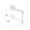 Ergotron NX Monitor Arm White