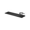 HP Desktop 320K - Tastatur - 3-Zonen-Layout, flache Tastenreise - full size - USB - Ungarisch - Schwarz - Smart Buy