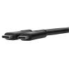 Targus - USB-Kabel - 24 pin USB-C (M) zu 24 pin USB-C (M) - 2 m - up to 5 Gbps data transfer rate - Schwarz