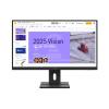 Lenovo ThinkVision E27Q-40 - LED-Monitor - 68.6 cm (27") - 2560 x 1440 QHD @ 100 Hz - IPS - 350 cd / m² - 1500:1 - 4 ms - 2xHDMI, DisplayPort - Lautsprecher - Raven Black