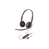 Poly Blackwire 3220 - Blackwire 3200 Series - Headset - On-Ear - kabelgebunden - USB-C - Schwarz - Skype-zertifiziert, Cisco Jabber Certified, Avaya Certified, UC-zertifiziert - Replaces Poly SKU 209749-22
