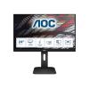 AOC X24P1 - LED-Monitor - 61 cm (24") - 1920 x 1200 Full HD (1080p) @ 60 Hz - IPS - 300 cd / m² - 1000:1 - 4 ms - HDMI, DVI, DisplayPort, VGA - Lautsprecher
