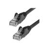 StarTech.com 5m Netzwerkkabel CAT6 - LSZH (Low Smoke Zero Halogen) - 10 Gigabit 650MHz 100W PoE RJ45 10GbE UTP Lan Kabel - Schwarz, CAT 6, ETL Zertifizierung, 24AWG (N6LPATCH5MBK) - Patch-Kabel - RJ-45 (M) zu RJ-45 (M) - 5 m - 6 mm - UTP - CAT 6 - oh