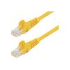 0.5m Yellow Snagless Cat5e Patch Cable