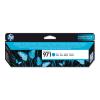 HP 971 Cyan Ink Cartridge