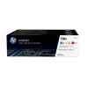 HP 128A CYM Tri-Pack LaserJet Toner Cart
