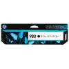 HP 980 - 203.5 ml - Schwarz - original - Tintenpatrone - für Officejet Enterprise Color MFP X585, Officejet Enterprise Color Flow MFP X585