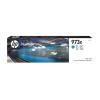HP 973X - Hohe Ergiebigkeit - Cyan - original - PageWide - Tintenpatrone - für PageWide Managed P55250, PageWide Pro 452, 477, 552, 577, MFP 477