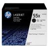 Toner CE255X / 2pack / schwarz / bis zu je 12000 Seiten / für HP LaserJet P3010 u P 3015 Serie